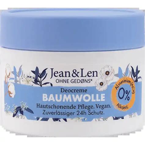 jean len deo|Jean & Len Deocreme Baumwolle ingredients (Explained)